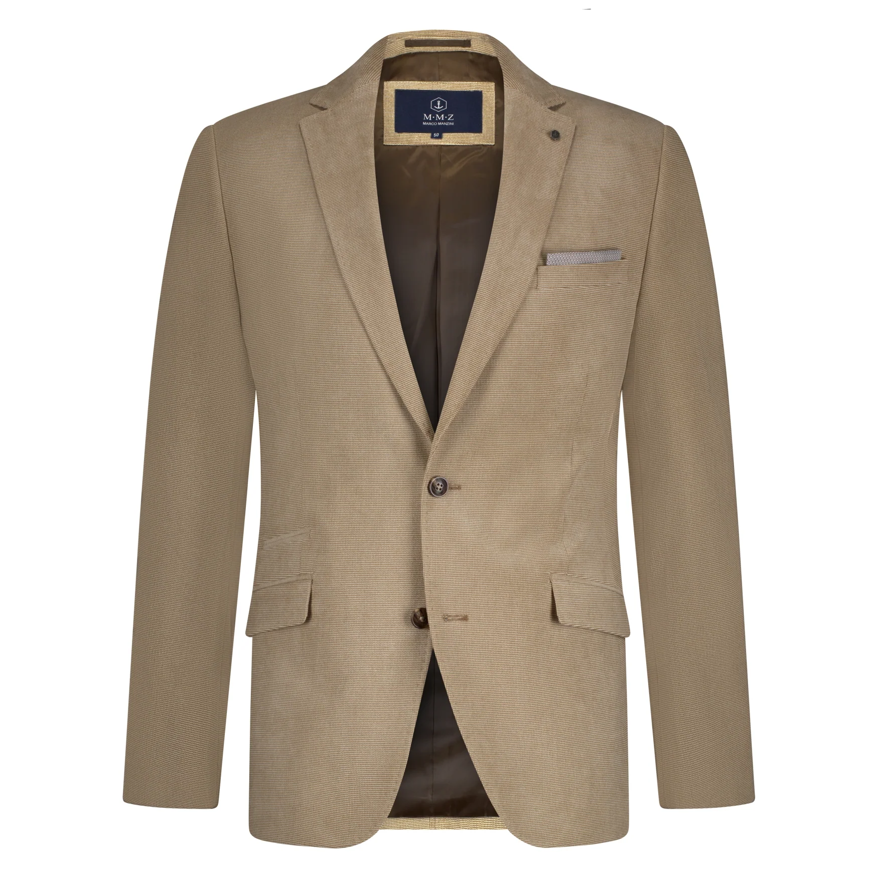 Blazers beige Marco Manzini