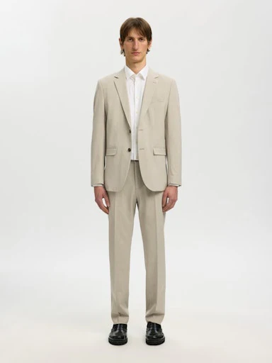 Blazers beige Selected HOMME - Image 4