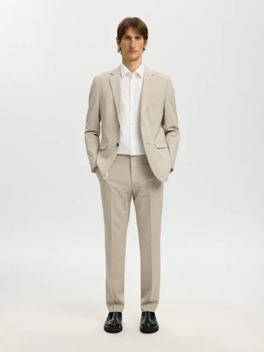 Blazers beige Selected HOMME - Image 6