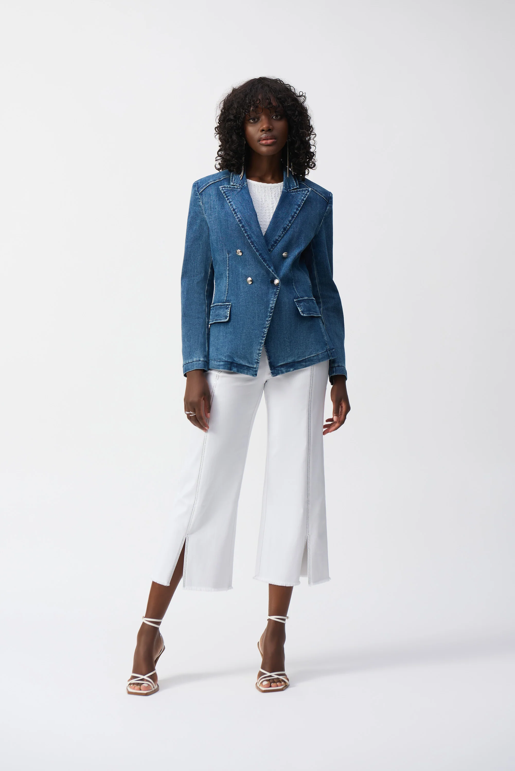 Jeansjassen blauw Joseph Ribkoff