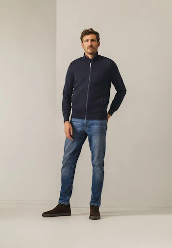 Cardigans blauw State of Art - Image 2