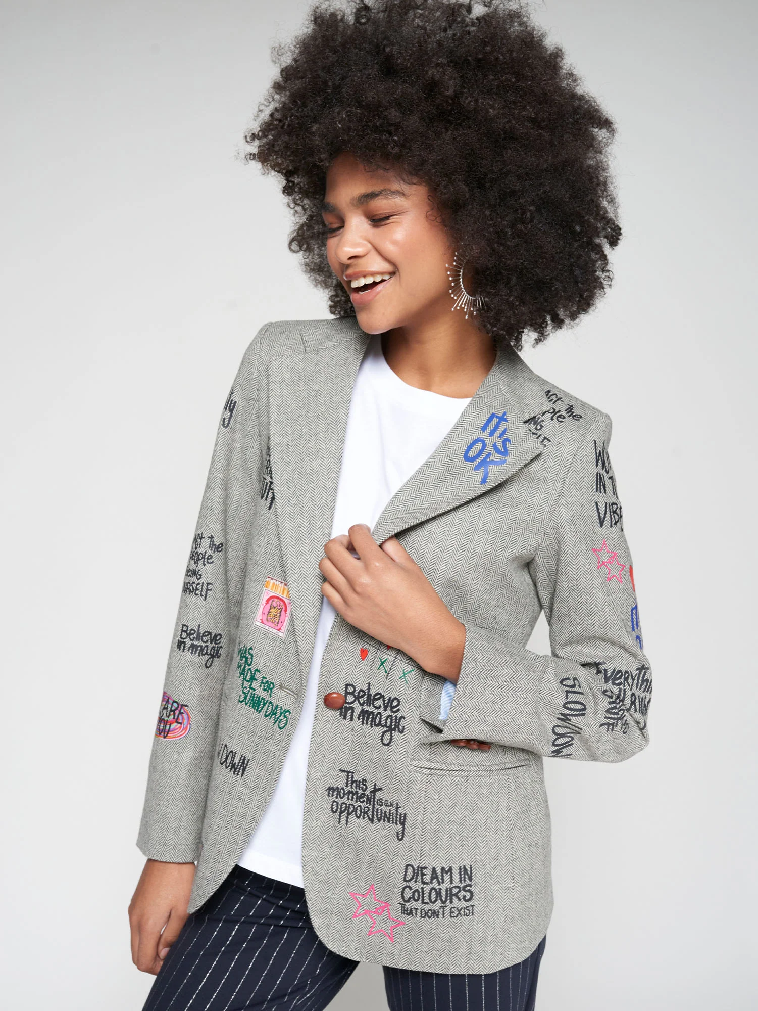 Blazers grijs Vilagallo - Image 3