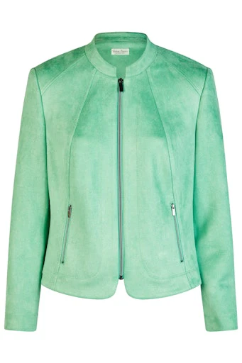 Blazers groen Barbara Lebek