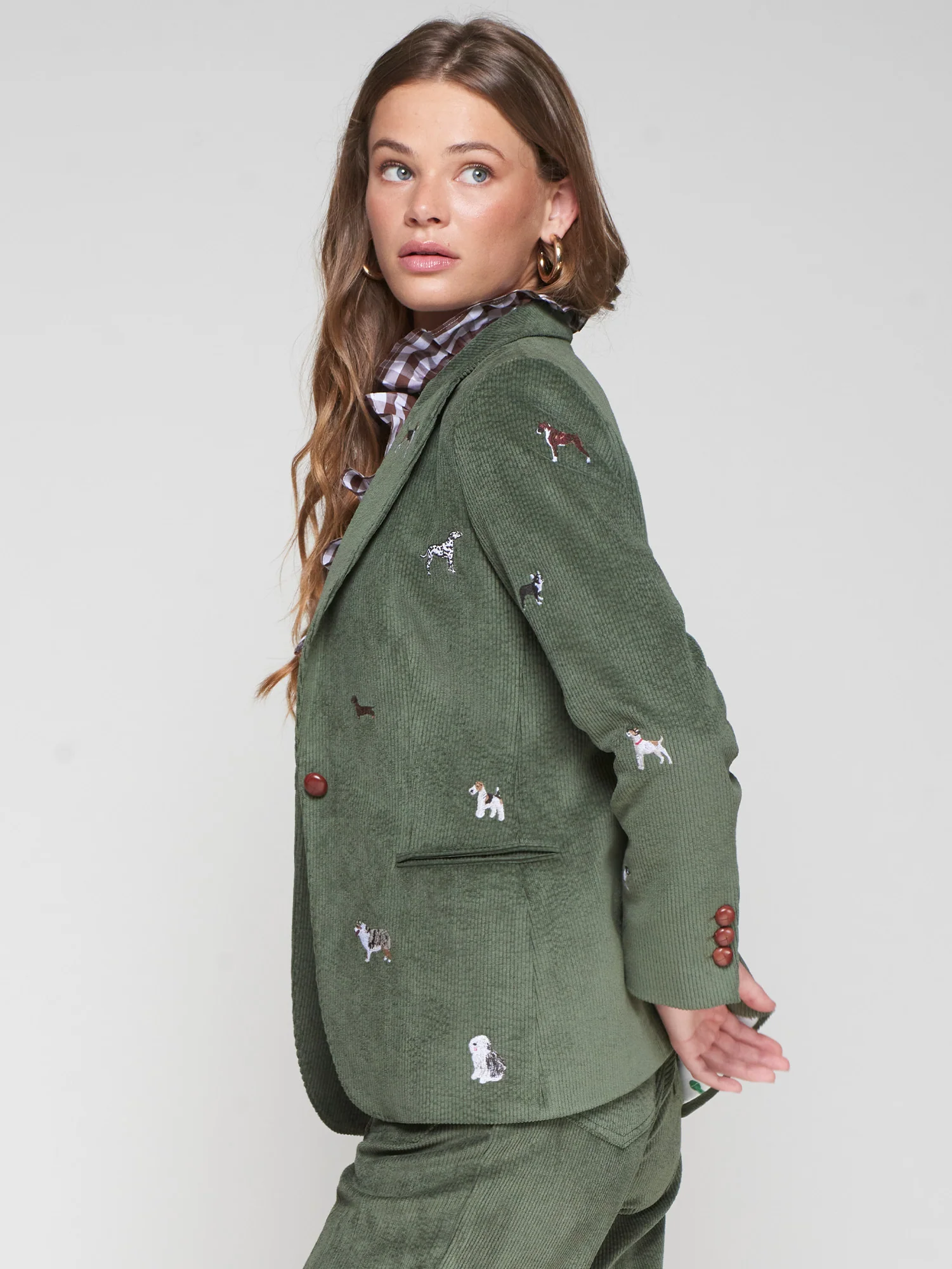 Blazers groen Vilagallo