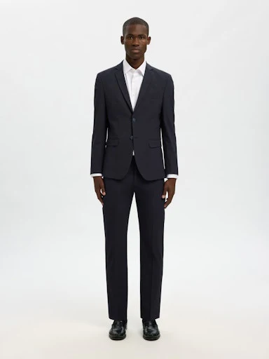 Blazers navy Selected HOMME - Image 3