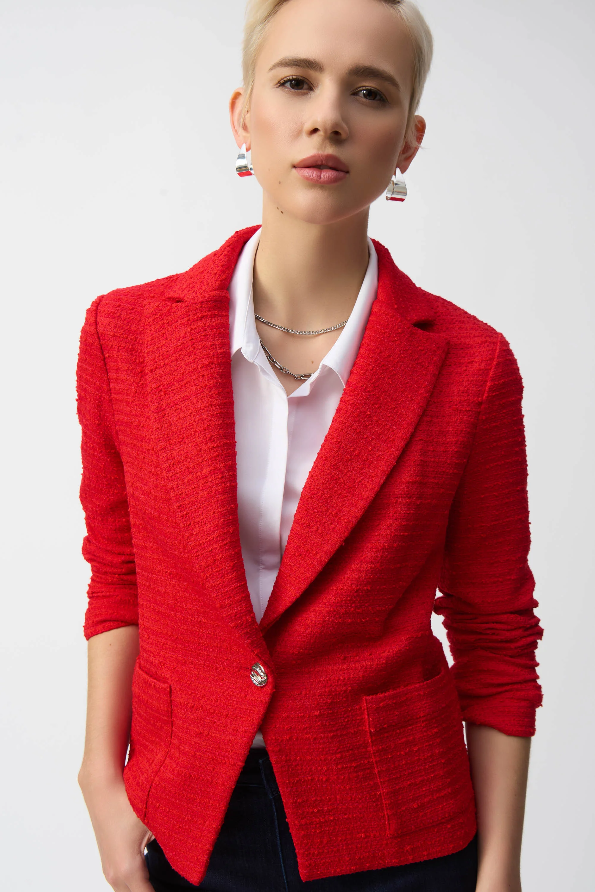 Blazers rood Joseph Ribkoff - Image 3
