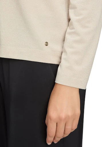 Blouses lange mouw beige Betty & Co - Image 7