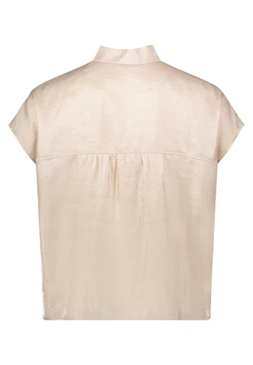 Blouses korte mouw beige Betty & Co - Image 2