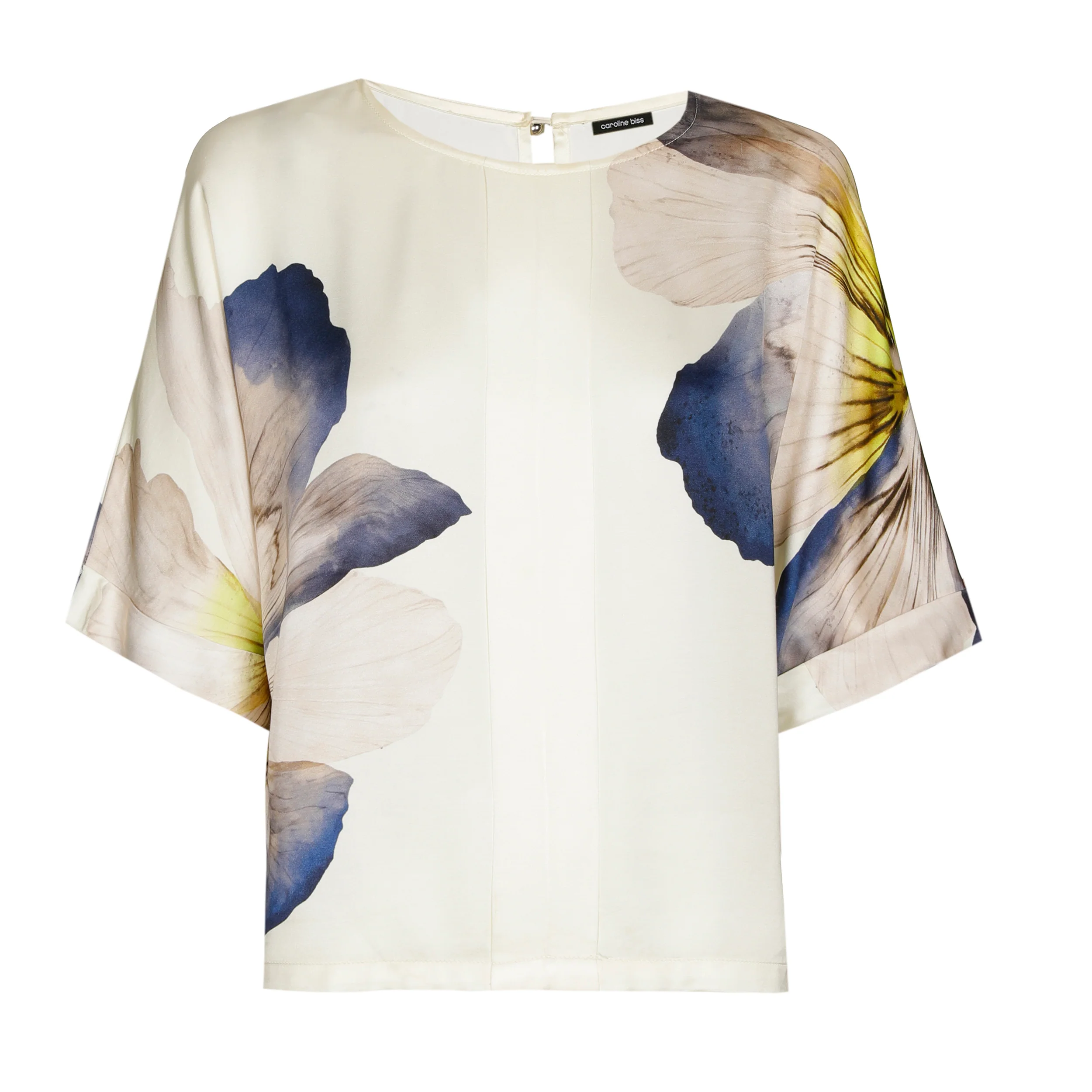 Blouses korte mouw beige Caroline Biss - Image 2