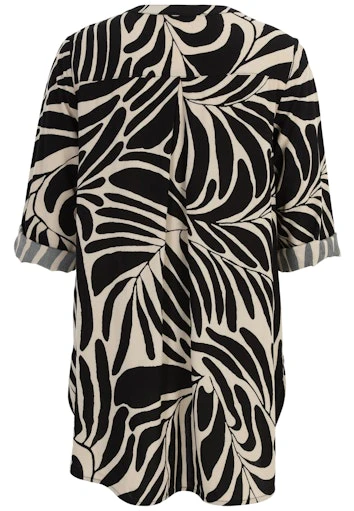 Blouses korte mouw beige Doris Streich - Image 2