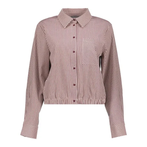 Blouses korte mouw beige Geisha - Image 2