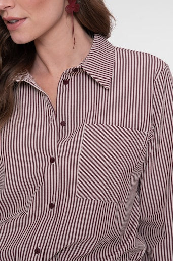 Blouses korte mouw beige Geisha - Image 5