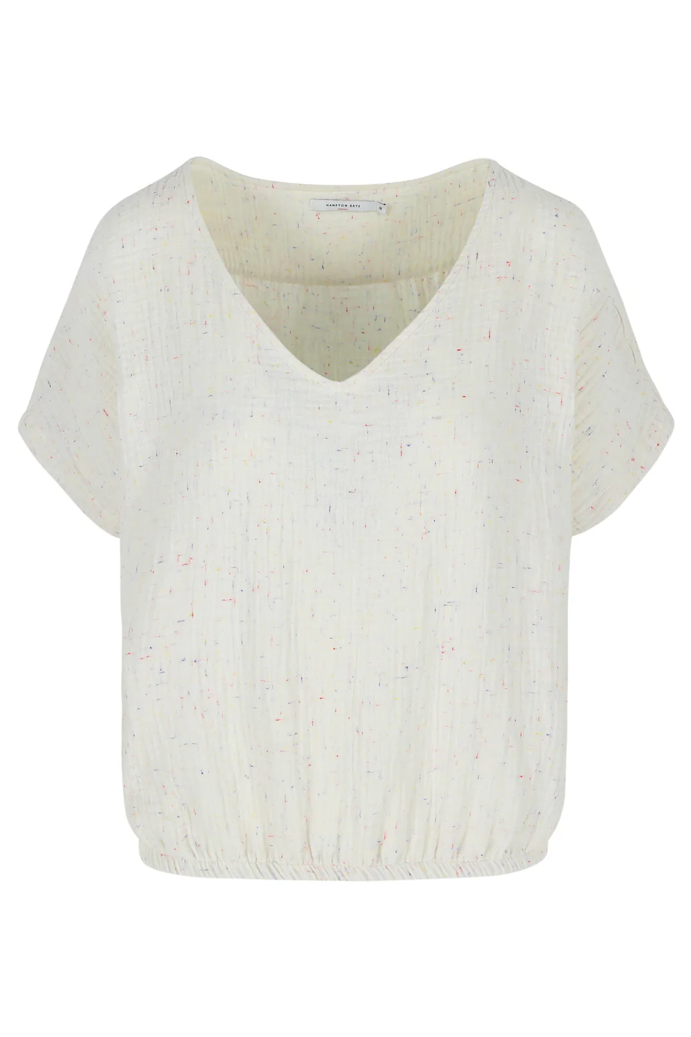 Blouses korte mouw beige Hampton Bays - Image 2