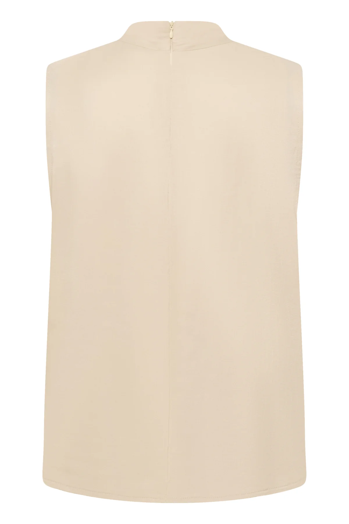 Blouses korte mouw beige Soaked In Luxury - Image 2