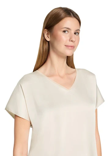 Blouses korte mouw beige Vera Mont - Image 5