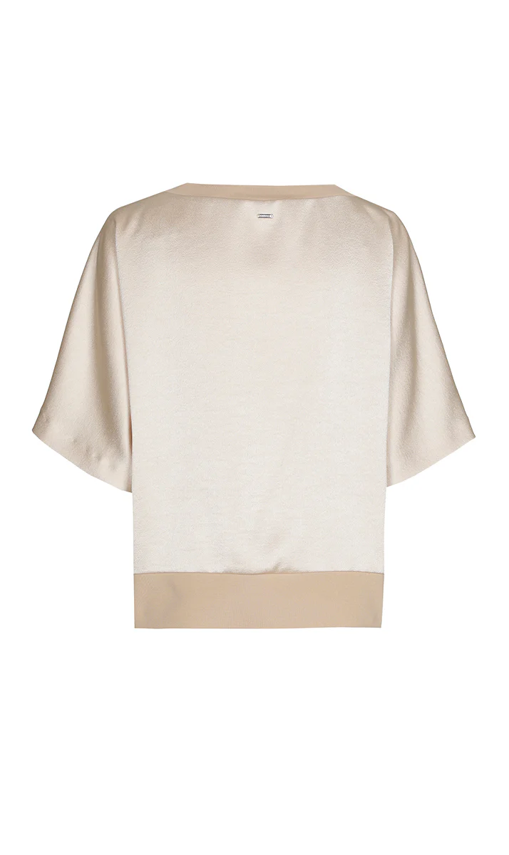 Blouses korte mouw beige Xandres - Image 2