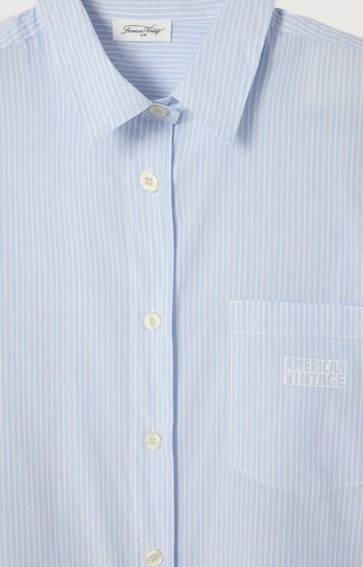 Blouses lange mouw blauw American Vintage - Image 4