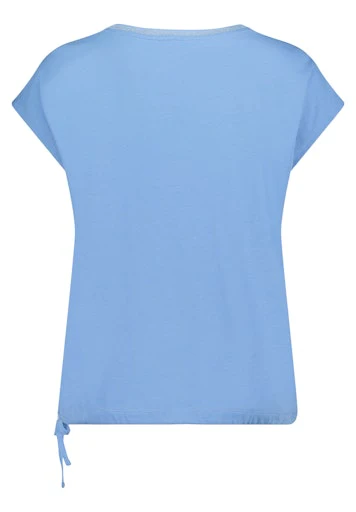 Blouses korte mouw blauw Betty & Co - Image 2