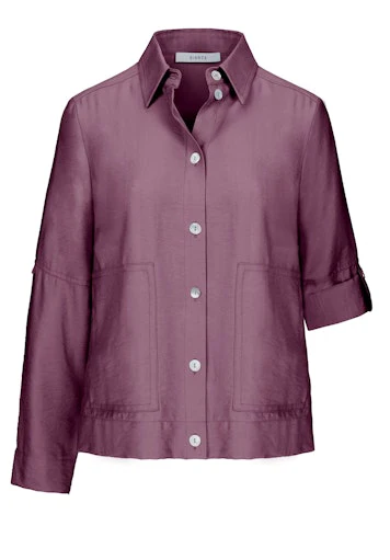 Blouses lange mouw paars Bianca - Image 2