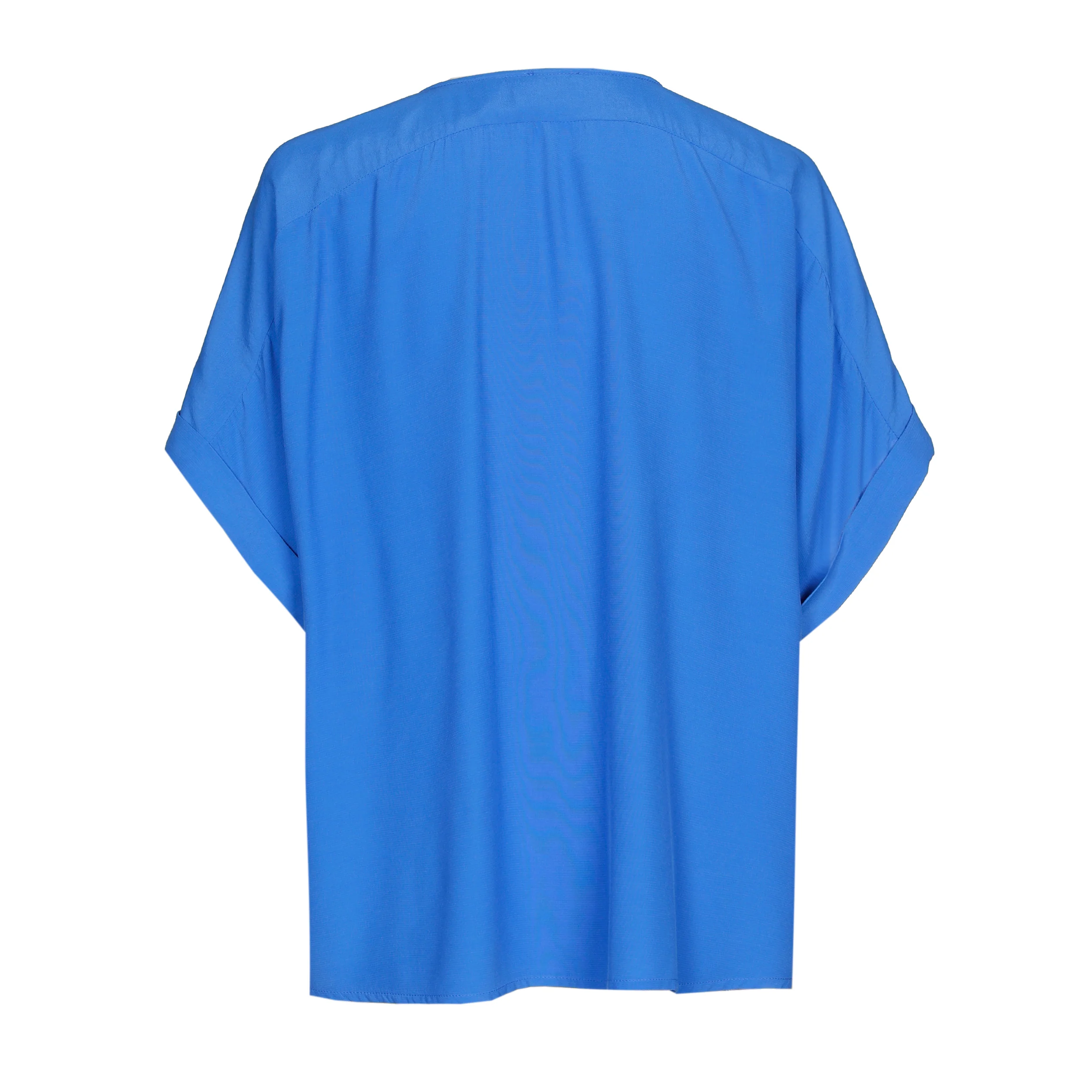 Blouses korte mouw blauw Caroline Biss
