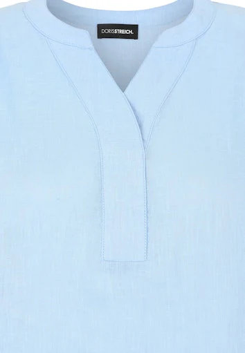 Blouses korte mouw blauw Doris Streich - Image 3