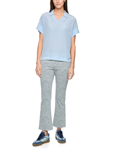 Blouses korte mouw blauw Marc Cain Sports - Image 2