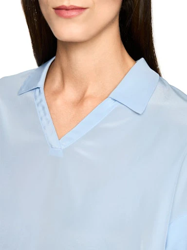 Blouses korte mouw blauw Marc Cain Sports - Image 4