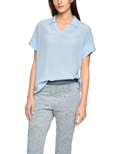 Blouses korte mouw blauw Marc Cain Sports - Image 6