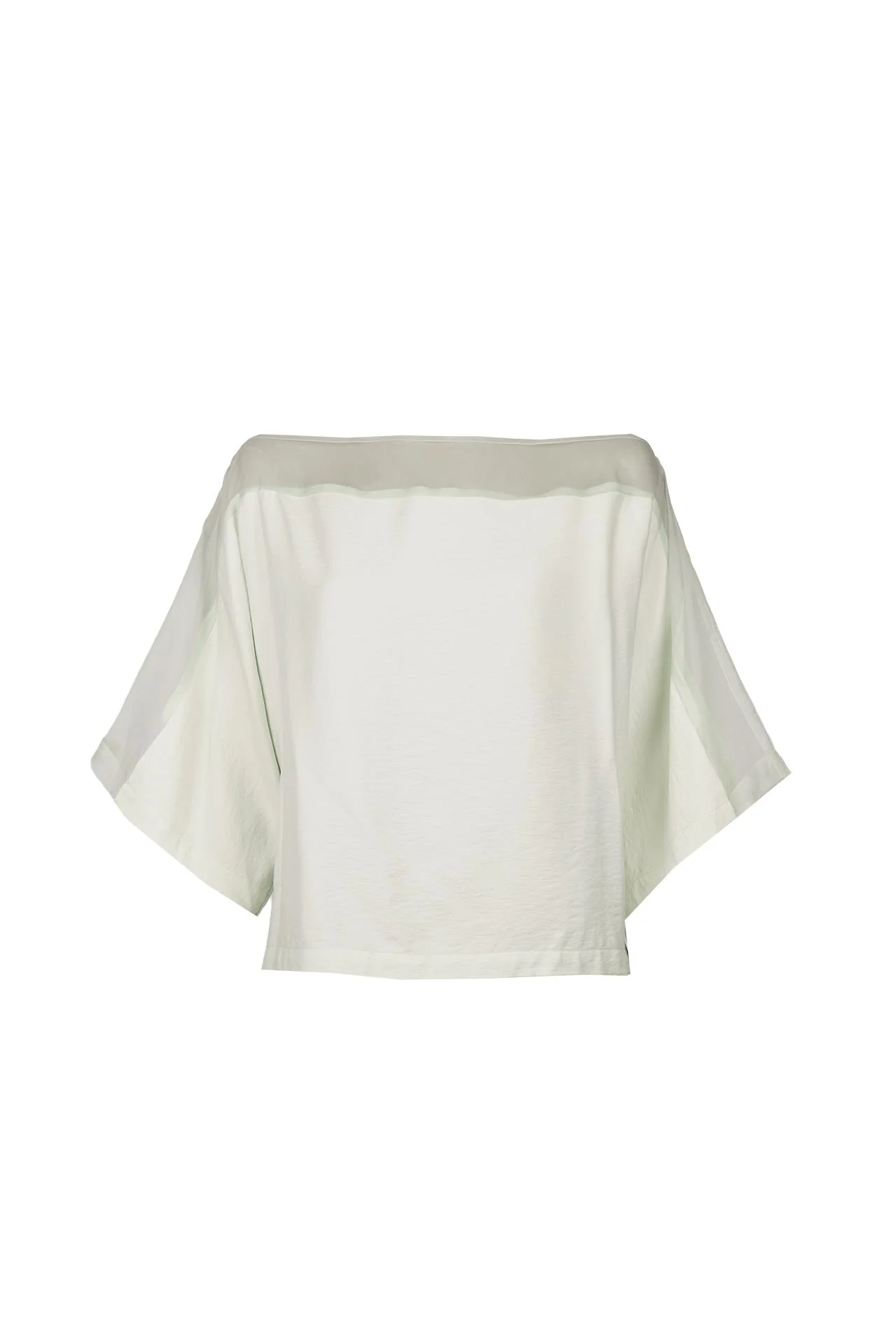 Blouses korte mouw groen March23 - Image 2