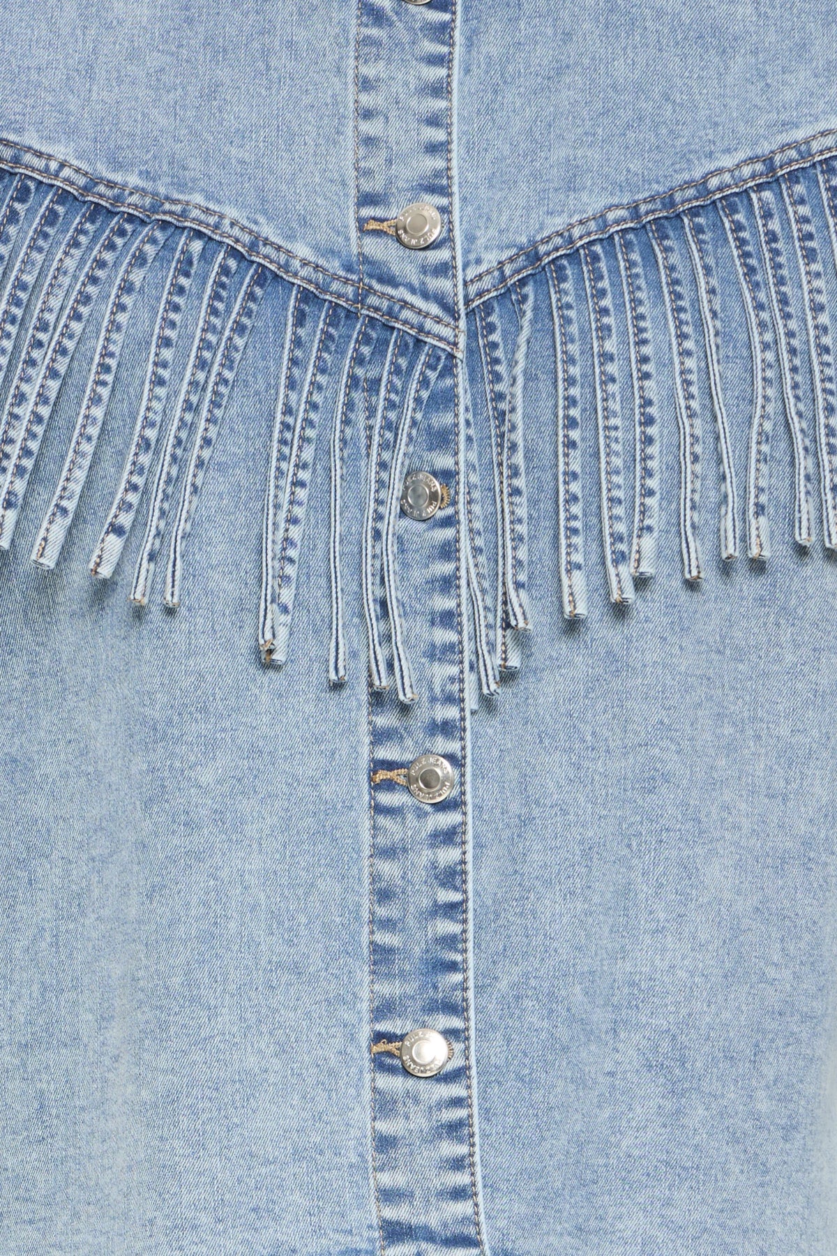 Blouses korte mouw blauw Pulz Jeans - Image 2