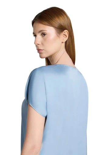 Blouses korte mouw blauw Vera Mont - Image 6