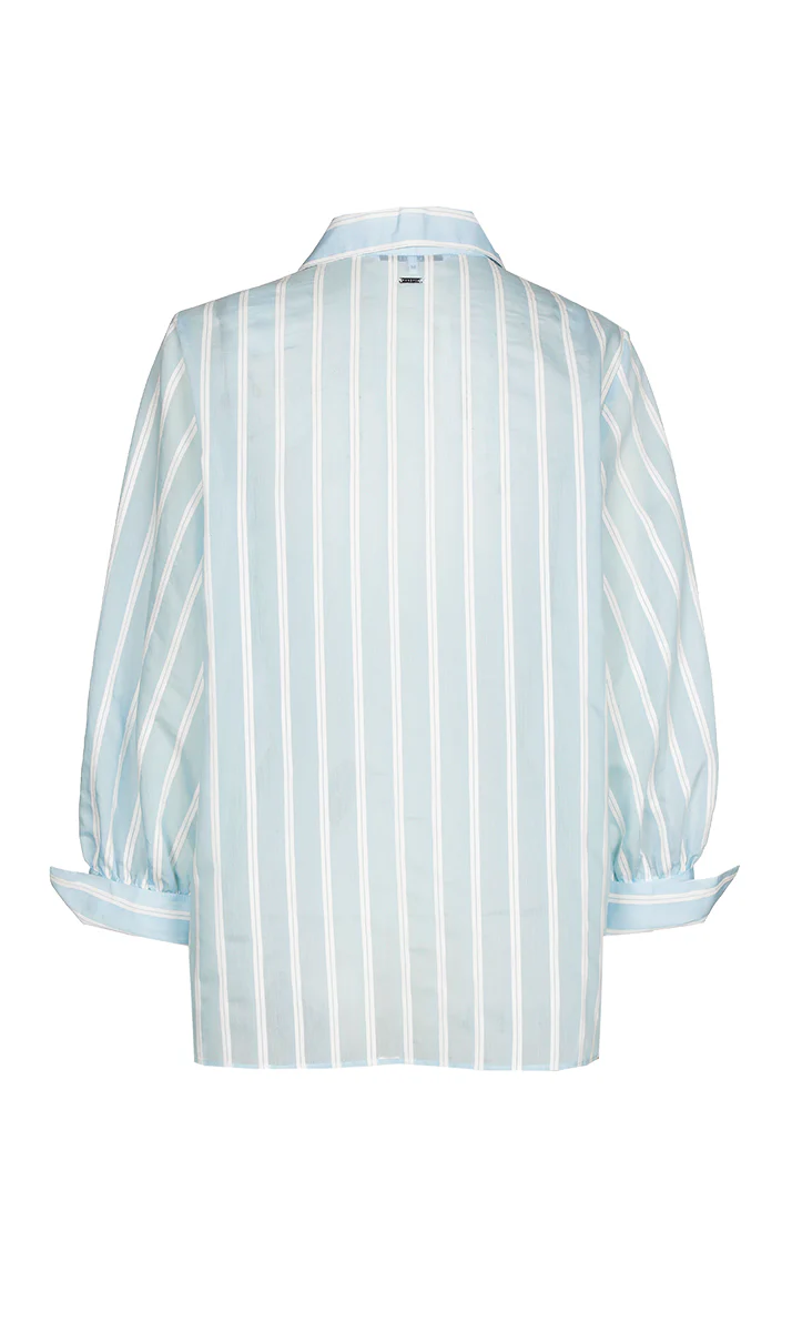 Blouses lange mouw blauw Xandres - Image 2