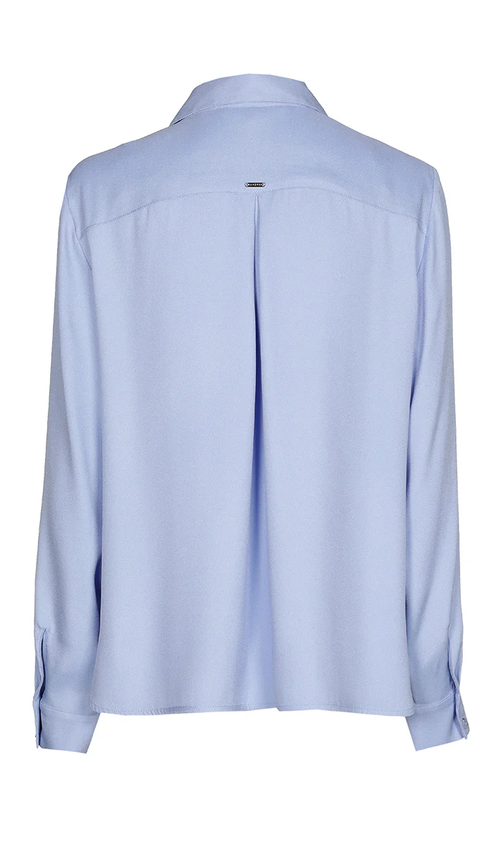 Blouses lange mouw blauw Xandres - Image 2