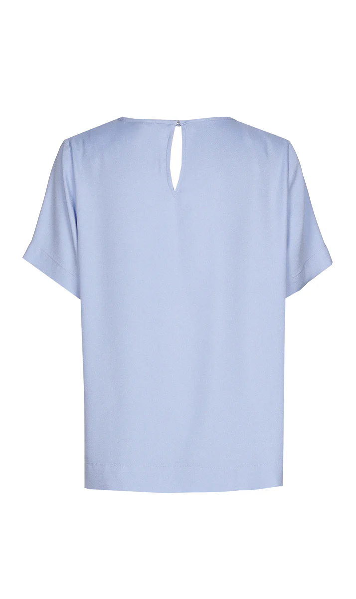 Blouses korte mouw blauw Xandres - Image 2