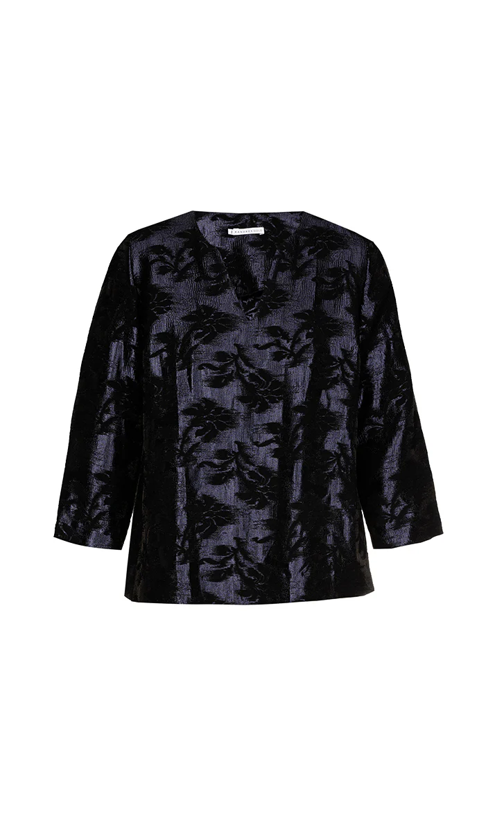 Blouses lange mouw blauw Xandres Gold