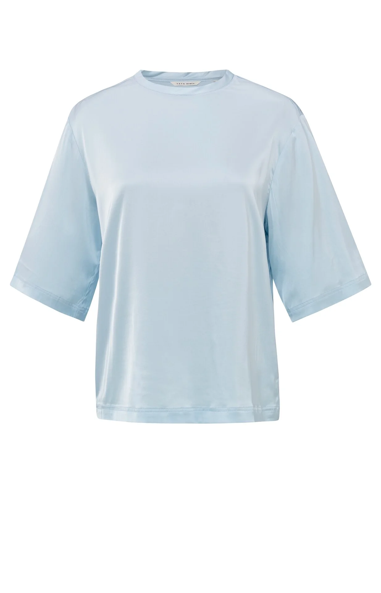 Blouses korte mouw blauw YAYA