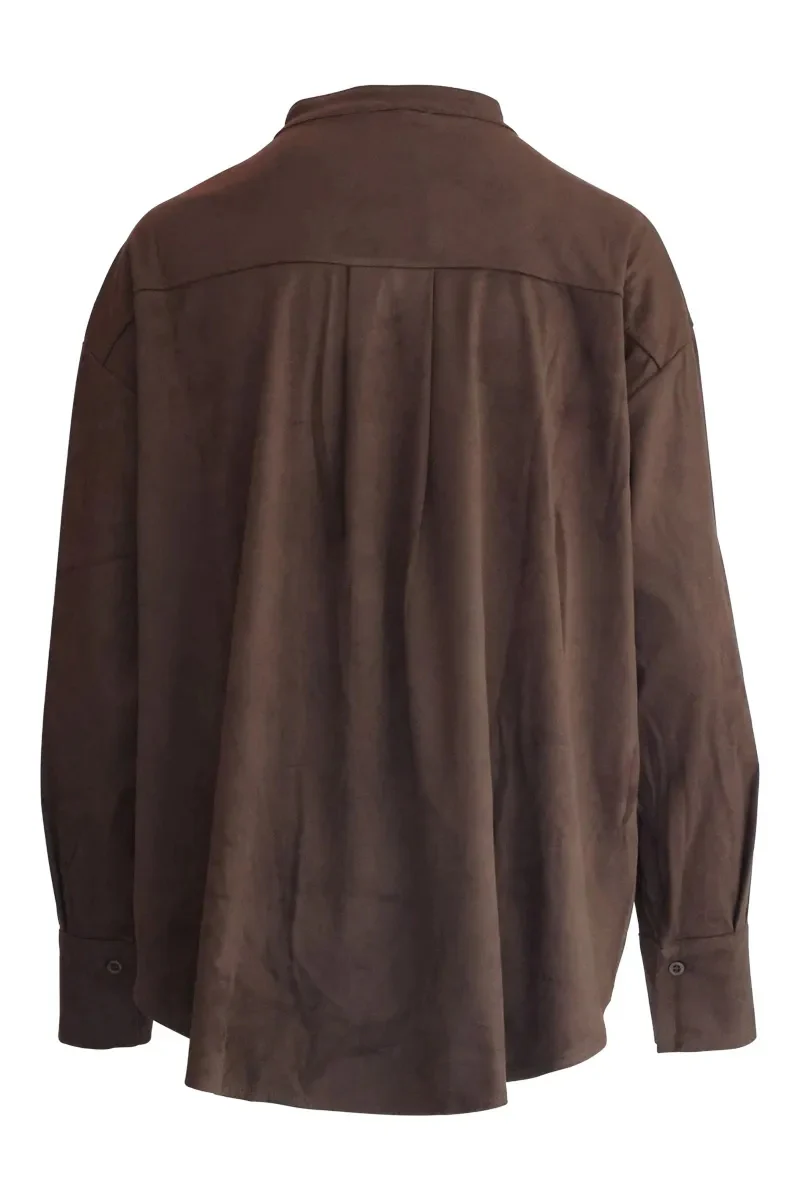 Blouses korte mouw bruin BLACK ROSE - Image 2