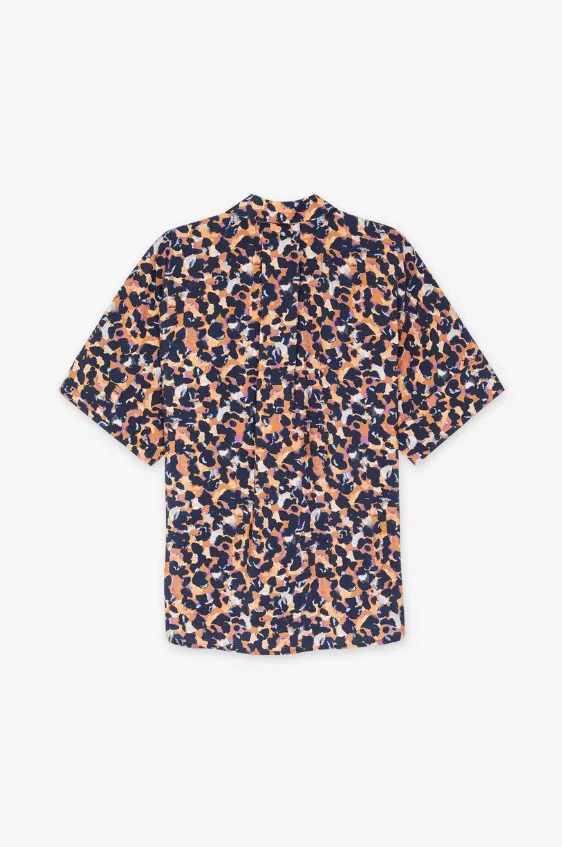 Blouses korte mouw bruin CKS - Image 3