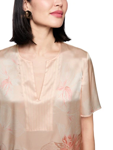 Blouses korte mouw bruin Marc Cain - Image 4