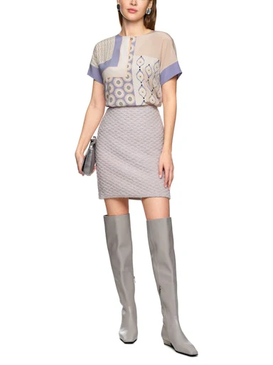 Blouses korte mouw bruin Marc Cain - Image 2