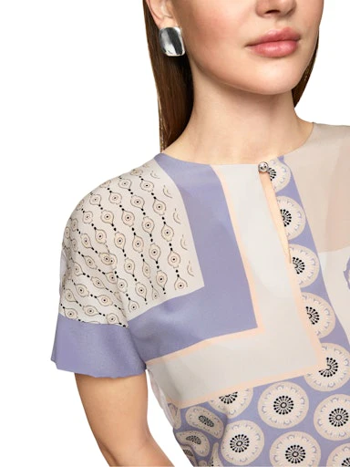 Blouses korte mouw bruin Marc Cain - Image 4