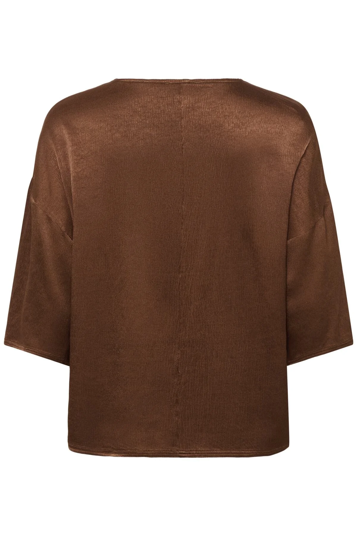 Blouses korte mouw bruin Soaked In Luxury - Image 3