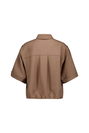 Blouses korte mouw bruin Studio Anneloes - Image 2