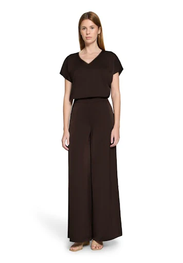 Blouses korte mouw bruin Vera Mont - Image 3