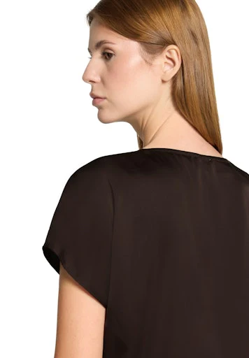 Blouses korte mouw bruin Vera Mont - Image 5