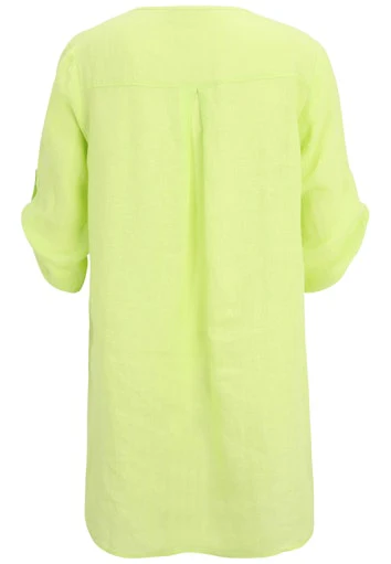 Blouses korte mouw geel Doris Streich - Image 2