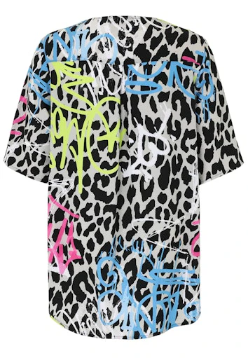 Blouses korte mouw geel Doris Streich - Image 2