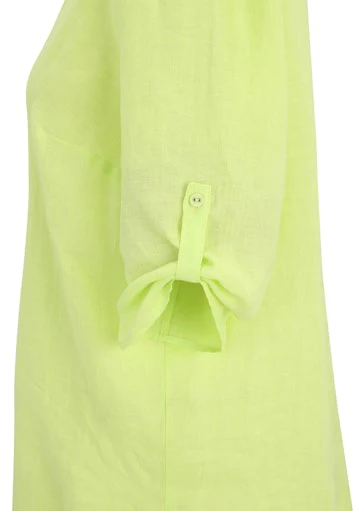 Blouses korte mouw geel Doris Streich - Image 3