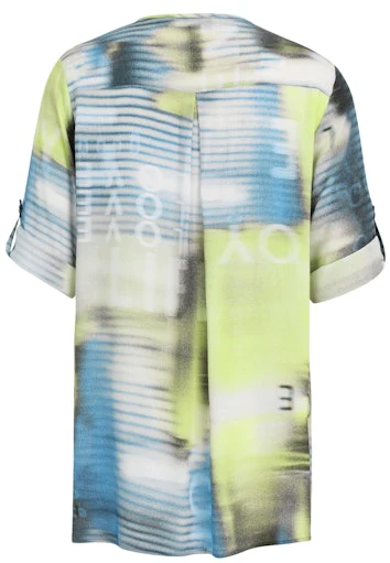 Blouses korte mouw geel Doris Streich - Image 2
