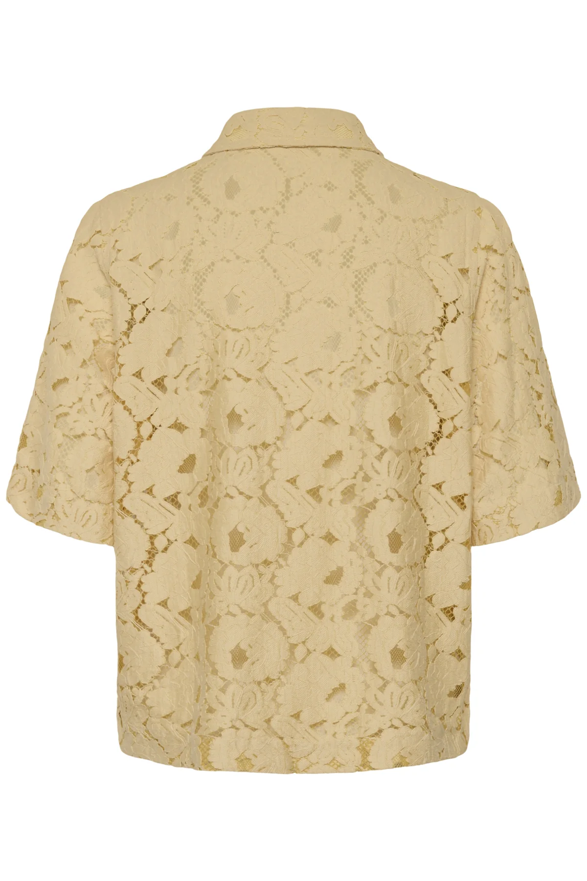 Blouses korte mouw geel Soaked In Luxury - Image 3